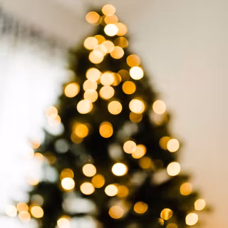 Blurred Christmas wallpaper