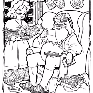 Christmas coloring pages wallpaper