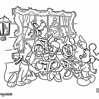 Christmas coloring pages wallpaper