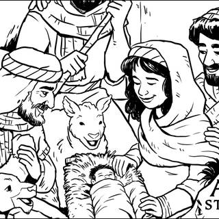 Christmas coloring pages wallpaper