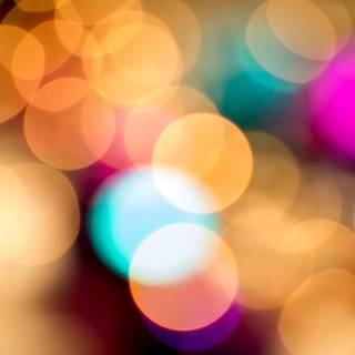 Blurred Christmas wallpaper