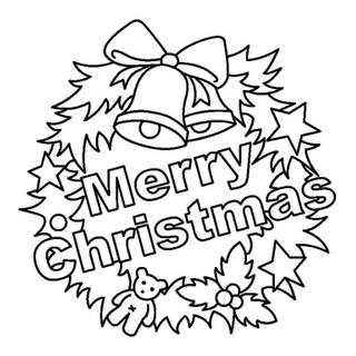 Christmas coloring pages wallpaper