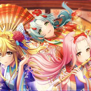 Princess Happy New Year wallpaper