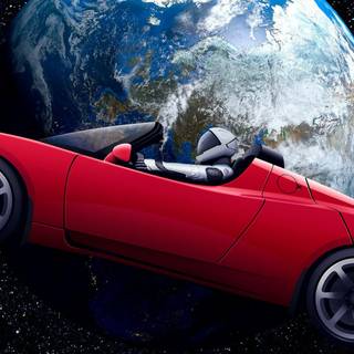 Space cars wallpaper
