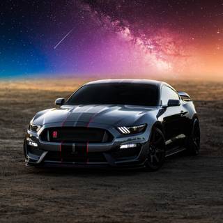 Space cars wallpaper