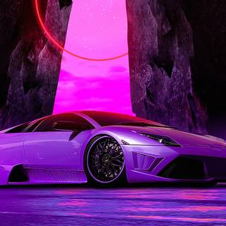 Space cars wallpaper