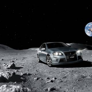 Space cars wallpaper