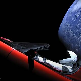 Space cars wallpaper