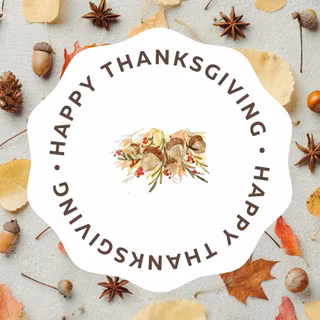 Thanksgiving minimalist desktop wallpaper