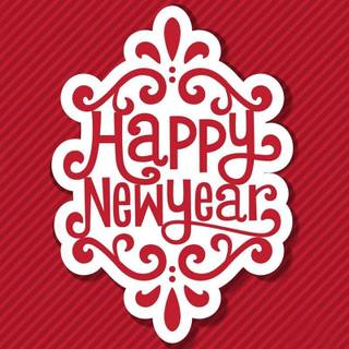 New Year design wallpaper