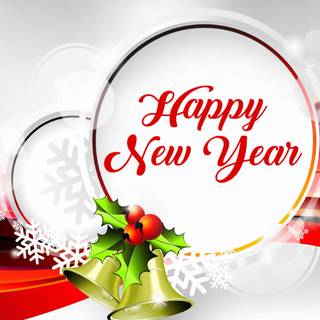 New Year design wallpaper