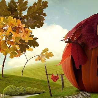 2560x1080 Thanksgiving wallpaper