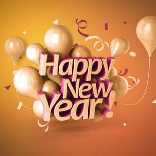New Year design wallpaper