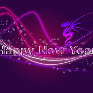 New Year design wallpaper