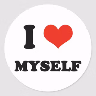 I heart myself wallpaper