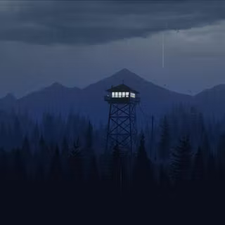 Blue firewatch wallpaper