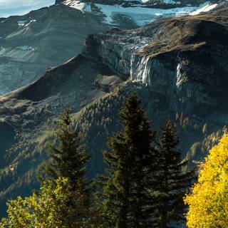 Mountain view 4k wallpaper