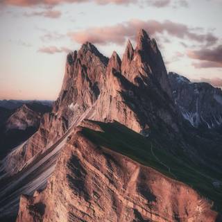 Mountain view 4k wallpaper