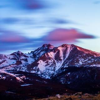 Mountain view 4k wallpaper