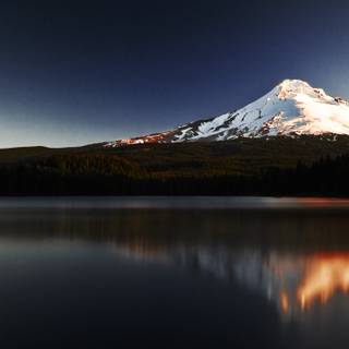 Mountain view 4k wallpaper
