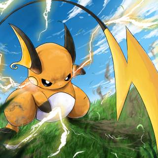 Raichu 4k wallpaper