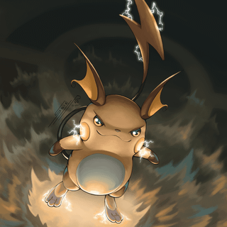 Raichu 4k wallpaper