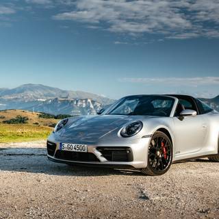 Porsche logo 4k wallpaper