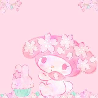 Pink My Melody wallpaper