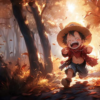 One Piece logo 4k wallpaper