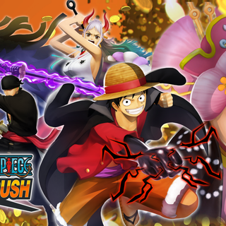 One Piece logo 4k wallpaper