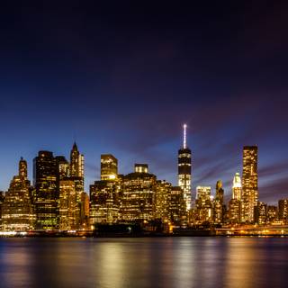 NYC night 4k wallpaper