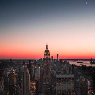 Dark New York wallpaper