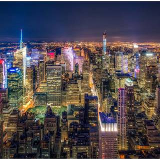 New York neon wallpaper