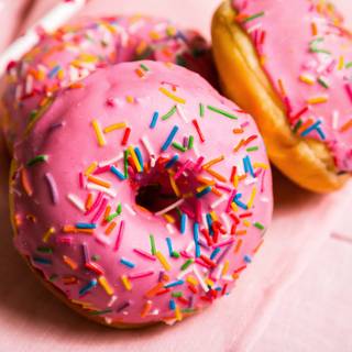 Donuts 4k wallpaper