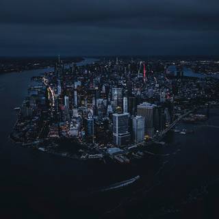 NYC night 4k wallpaper
