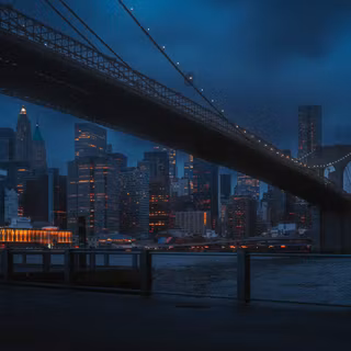 NYC night 4k wallpaper