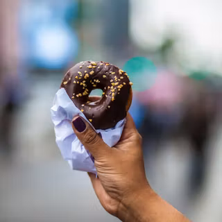 Donuts 4k wallpaper