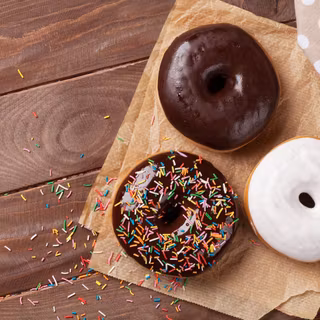 Donuts 4k wallpaper