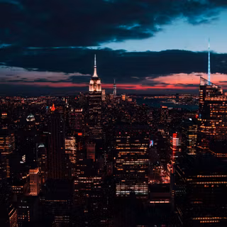 NYC night 4k wallpaper