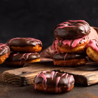 Donuts 4k wallpaper