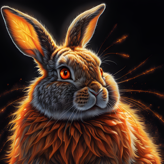 4k rabbit wallpaper