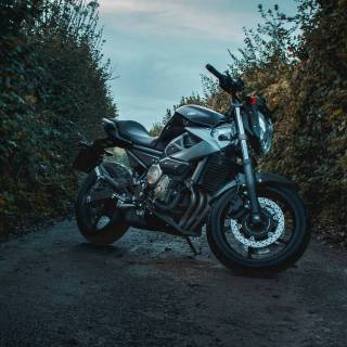 Biker phone wallpaper