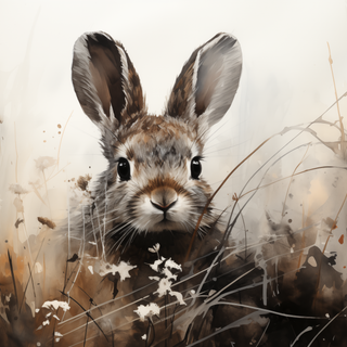 4k rabbit wallpaper