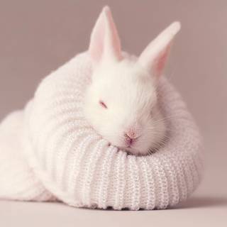 4k rabbit wallpaper
