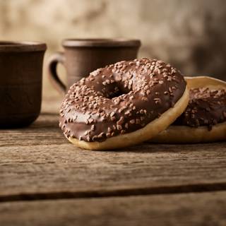 Donuts 4k wallpaper