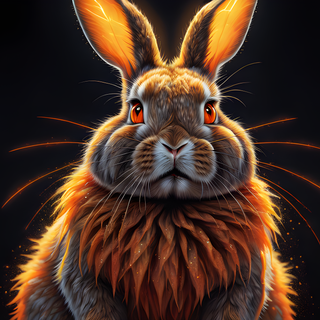4k rabbit wallpaper