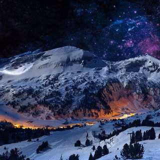 Star sky 4k wallpaper