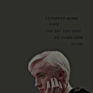 Draco Malfoy phone wallpaper