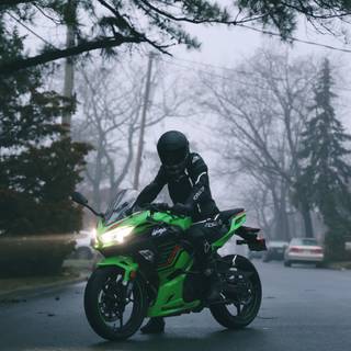 Kawasaki Ninja phone wallpaper