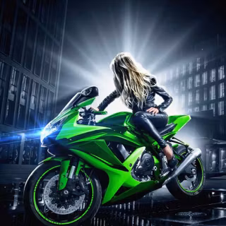 Kawasaki Ninja phone wallpaper